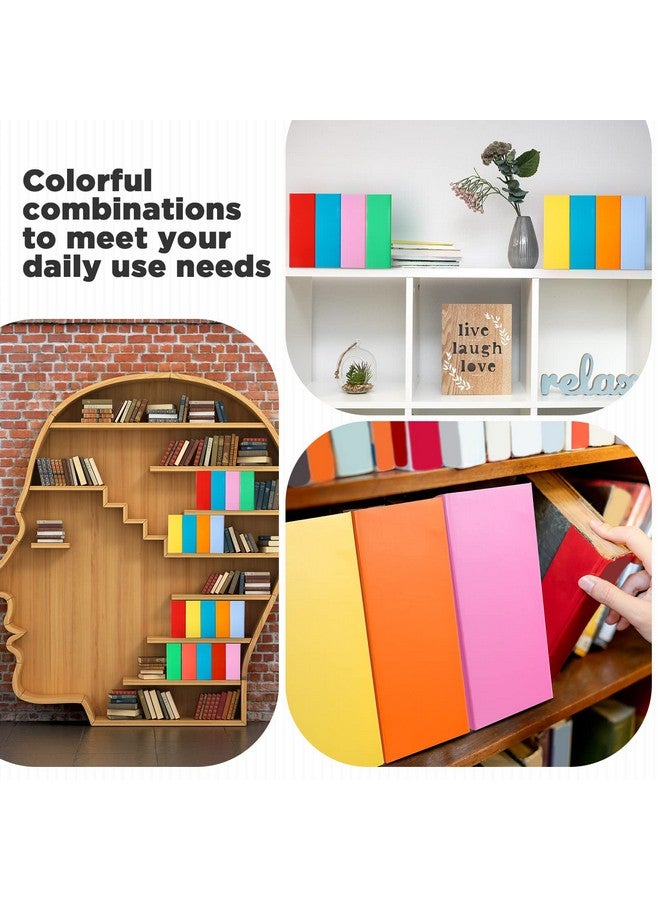 جوتوم مجموعة حامل ملفات المجلات 32 قطعة، بما في ذلك حامل ملفات مكتب ملون قابل للطي ومنظم ملصقات ملصقات بيضاء لطيفة على شكل قلم قطة من الورق المقوى صندوق تخزين المجلات للمستندات والمدرسة والمكتب المنزلي - Image 3