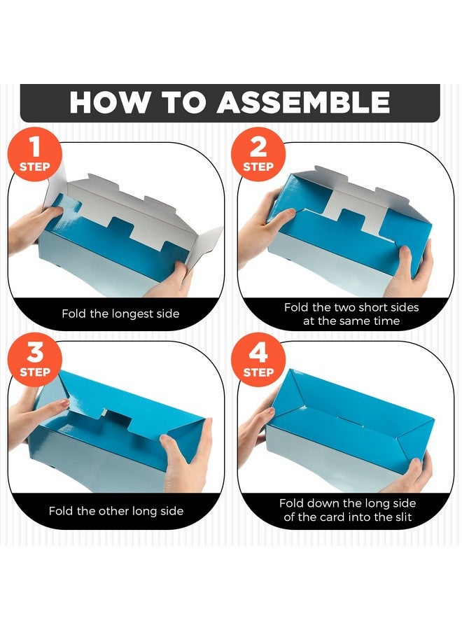 جوتوم مجموعة حامل ملفات المجلات 32 قطعة، بما في ذلك حامل ملفات مكتب ملون قابل للطي ومنظم ملصقات ملصقات بيضاء لطيفة على شكل قلم قطة من الورق المقوى صندوق تخزين المجلات للمستندات والمدرسة والمكتب المنزلي - Image 4