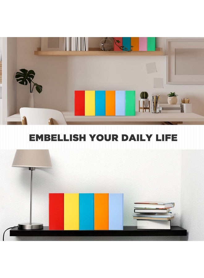 جوتوم مجموعة حامل ملفات المجلات 32 قطعة، بما في ذلك حامل ملفات مكتب ملون قابل للطي ومنظم ملصقات ملصقات بيضاء لطيفة على شكل قلم قطة من الورق المقوى صندوق تخزين المجلات للمستندات والمدرسة والمكتب المنزلي - Image 5