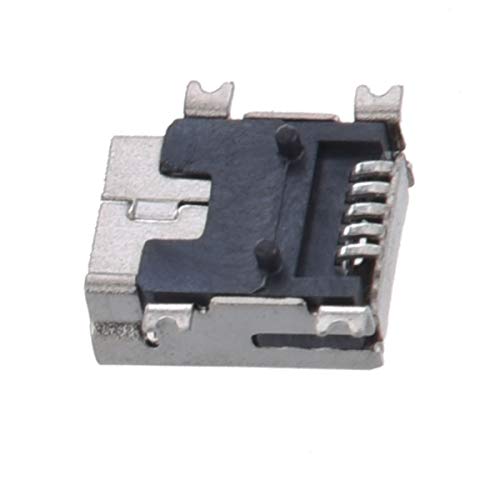 bnafes 10 Pcs Mini USB Type B Female Port 5-Pin 180 Degree SMD SMT PCB Jack Socket - Image 3