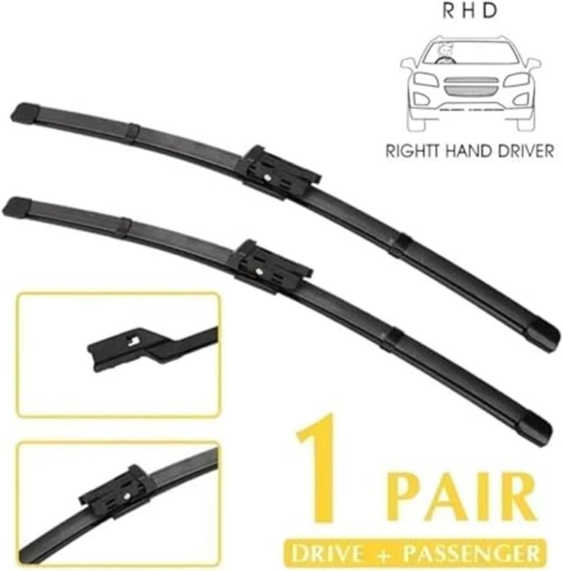 Wivplex Car Front Wiper Blades for Sharan MK3 2011-2019 - Image 5