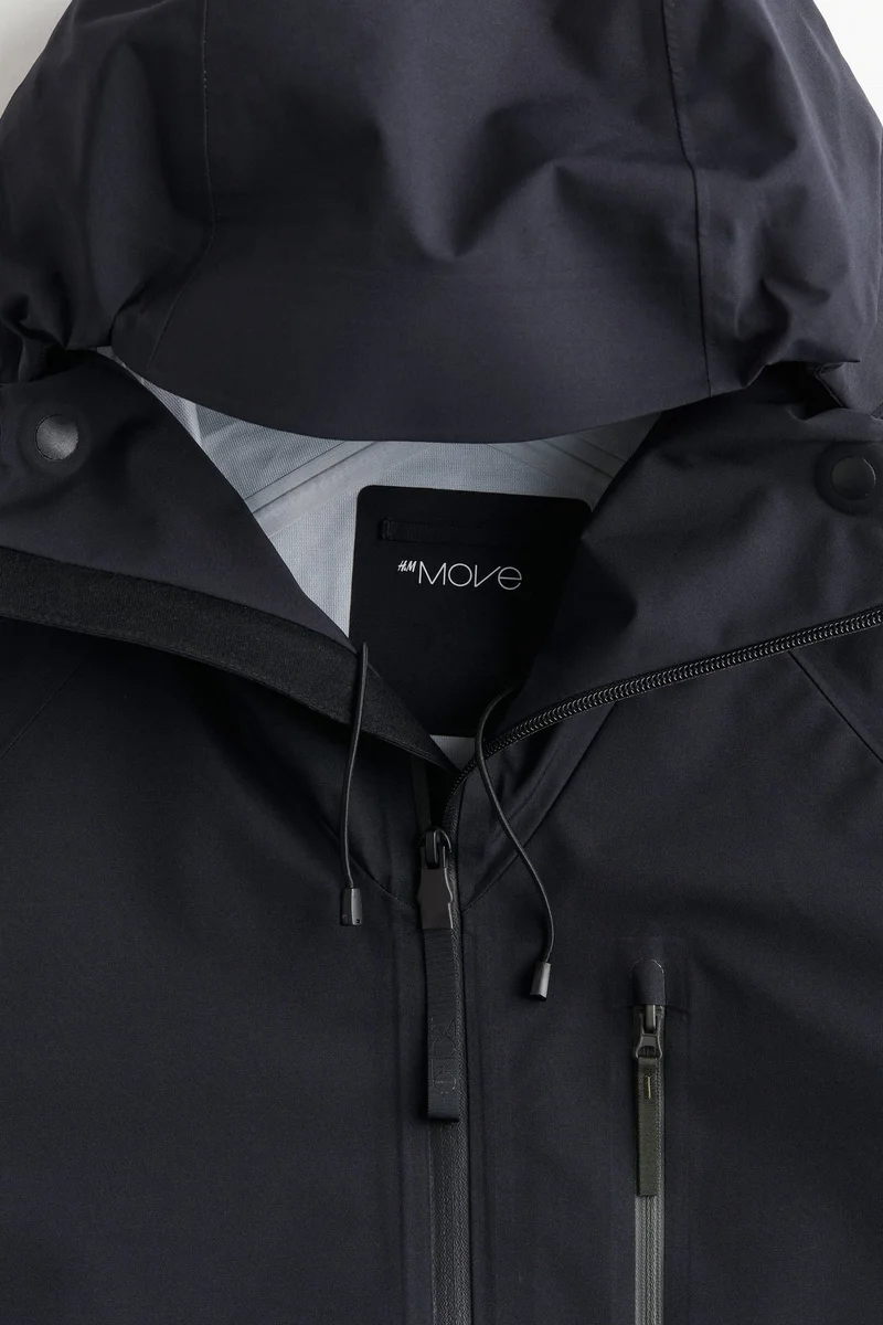 H&M Zip Through Regular Fit Waterproof Jacket