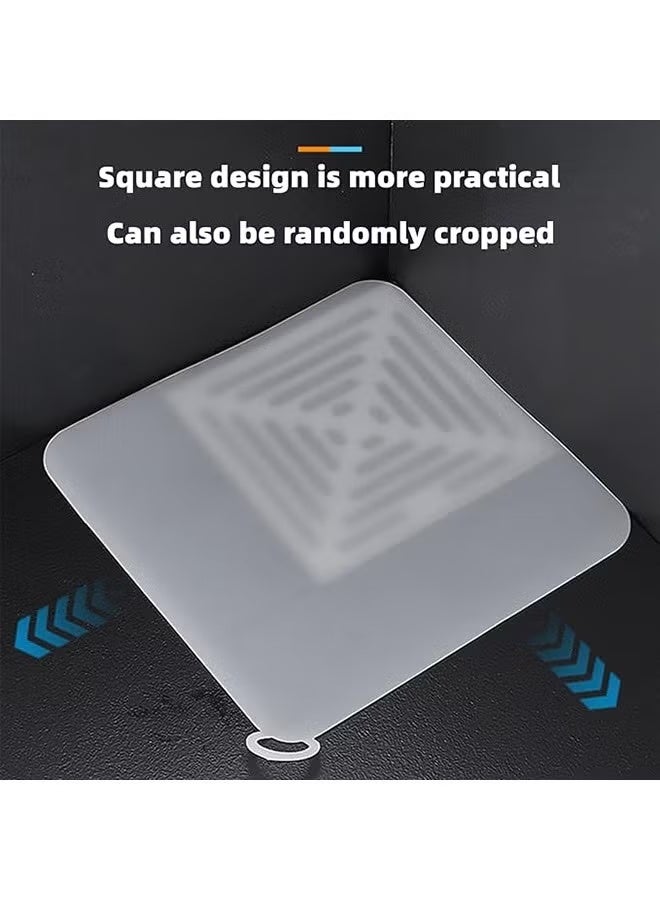 3 جهاز كمبيوتر شخصي 15x15 سم غطاء الصرف السيليكون للحوض والمطبخ والحمام, الصرف الصحي مكافحة الرائحة حصيرة, إزالة الرائحة الصرف المقابس, أرضية الصرف رائحة سقف - Image 5