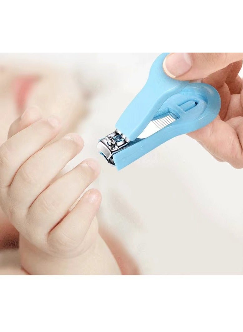 4-in-1 Baby Nail Kit, Nail Clipper, Tweezer, Nail File  Scissor for Newborn, Infant  Toddler - Image 3