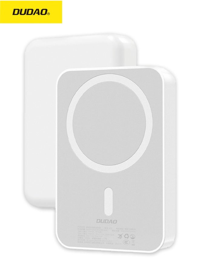 DUDAO Magnetic Wireless Power Bank 10000mAh, Portable Charger with Smart Temperature Control  - Image 1