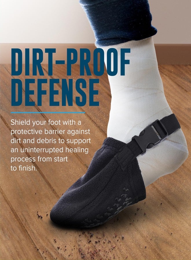 Doctor's Select Leg Cast Sock Cover - Non Slip Adjustable Cast Socks for Women and Men | Foot Cast Toe Cover Socks - Image 2