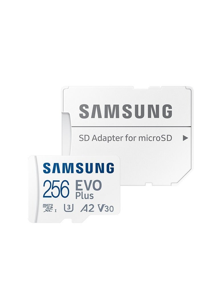 EVO Plus W/SD Adaptor Micro SDXC Up-to 130MB/s Expanded Storage For Gaming Devices/Android/Tablets And Smart Phones Memory Card 256.0 GB  - Image 1