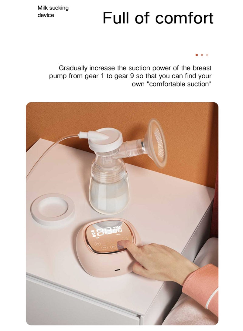 ALLTOMOM Electric Double Breast Pump with Lactation Function 3 Modes 9 Levels Massage LED Display BPA Free - Image 5