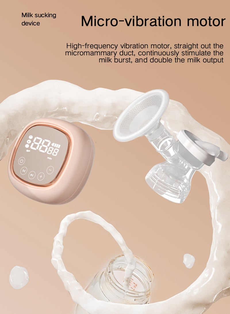 ALLTOMOM Electric Double Breast Pump with Lactation Function 3 Modes 9 Levels Massage LED Display BPA Free - Image 2