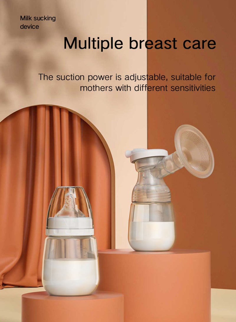 ALLTOMOM Electric Double Breast Pump with Lactation Function 3 Modes 9 Levels Massage LED Display BPA Free - Image 3