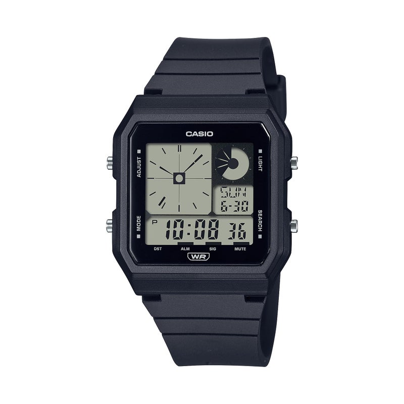 Casio LF20W G-Shock Series | Unisex Digital Watch | Black | WR | 1/100 SEC Stopwatch | World Time | LED Light | Full Auto Calendar | Regular Time Keeping (HR, Min, SEC, PM, Date, Day) | 3 Year Battery - Image 1