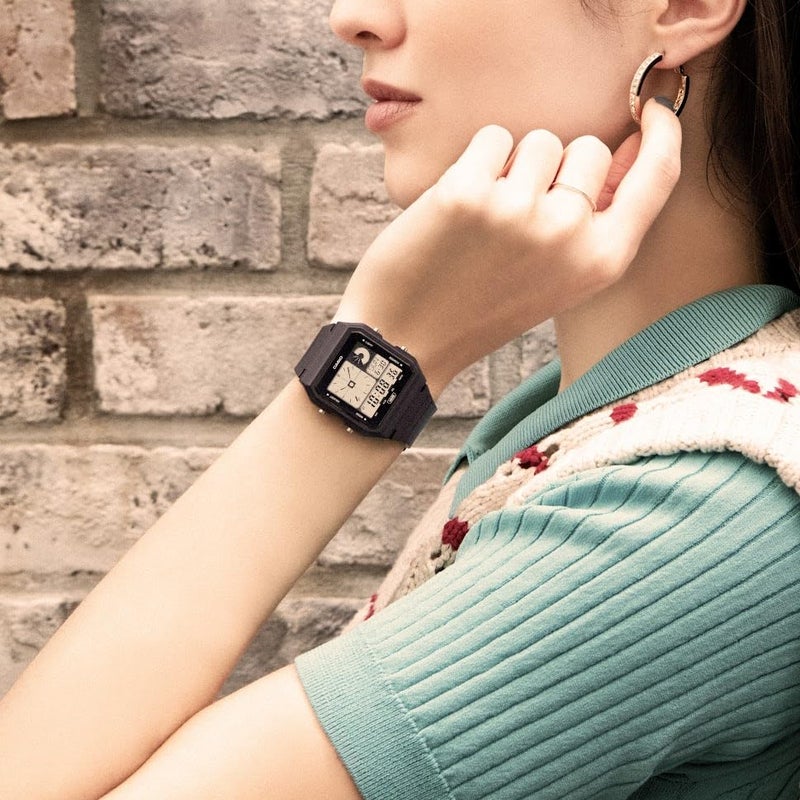 Casio LF20W G-Shock Series | Unisex Digital Watch | Black | WR | 1/100 SEC Stopwatch | World Time | LED Light | Full Auto Calendar | Regular Time Keeping (HR, Min, SEC, PM, Date, Day) | 3 Year Battery - Image 3