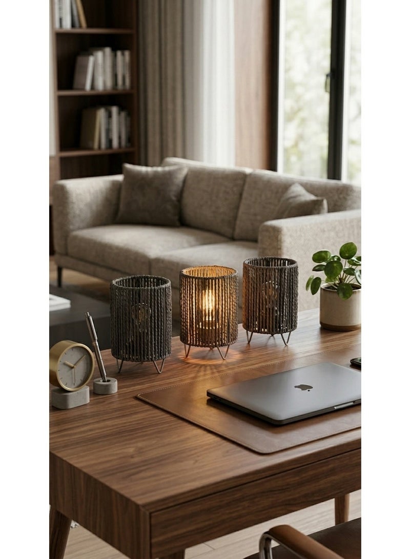 Lampshade with battery bulb - Image 2