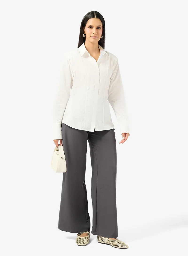 Ella  Button Down Shirt for Women | Best Price UAE