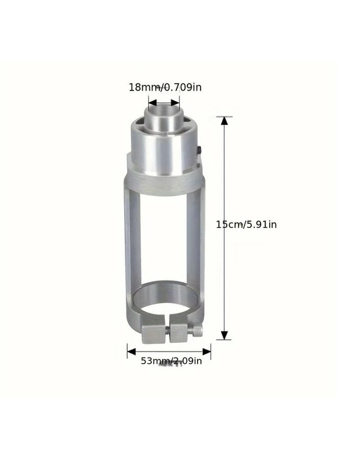 1pc Square Hole Drill Bit with Stainless Steel Support Bracket Woodworking Mortising Chisel for Electric Drill - Image 3