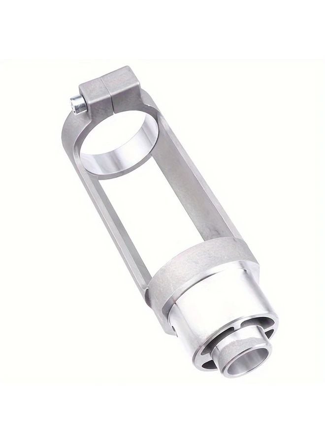 1pc Square Hole Drill Bit with Stainless Steel Support Bracket Woodworking Mortising Chisel for Electric Drill - Image 1