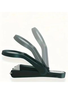 LDQ LDQ Ergonomic Stainless Steel Nail Clippers With Magnifying Glass-Concave Blade, Non-Splash, Rubber Handle, Comfortable Grip.  - Image 3