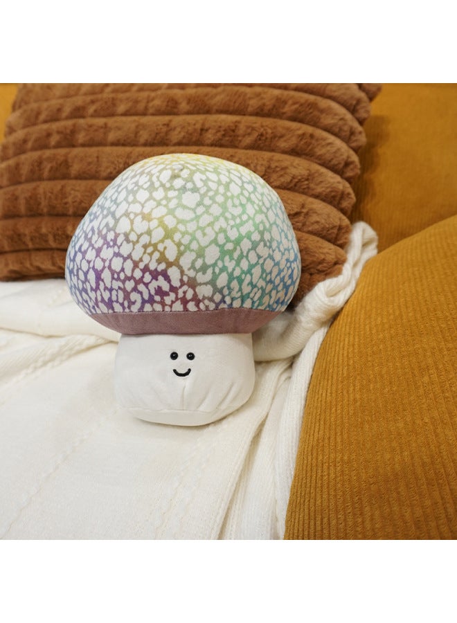 Cute Mushroom Doll Plush Toy Simulation Small Mushroom Doll Children's Home Decoration Internet Popular Wholesale-Specifications:20*18cm(0.17kg)-Color:Color - Image 1