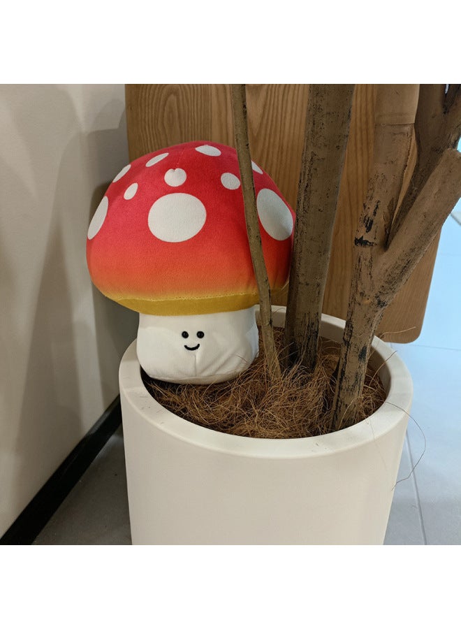 Cute Mushroom Doll Plush Toy Simulation Small Mushroom Doll Children's Home Decoration Internet Popular Wholesale-Specifications:20*18cm(0.17kg)-Color:Color - Image 4