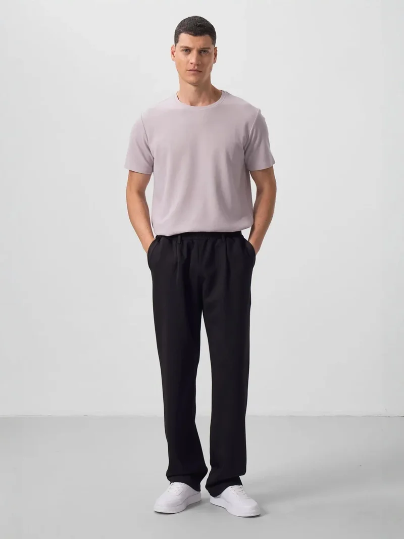 TOMMYLIFE TOMMY Men's Wide-leg Palazzo Trousers