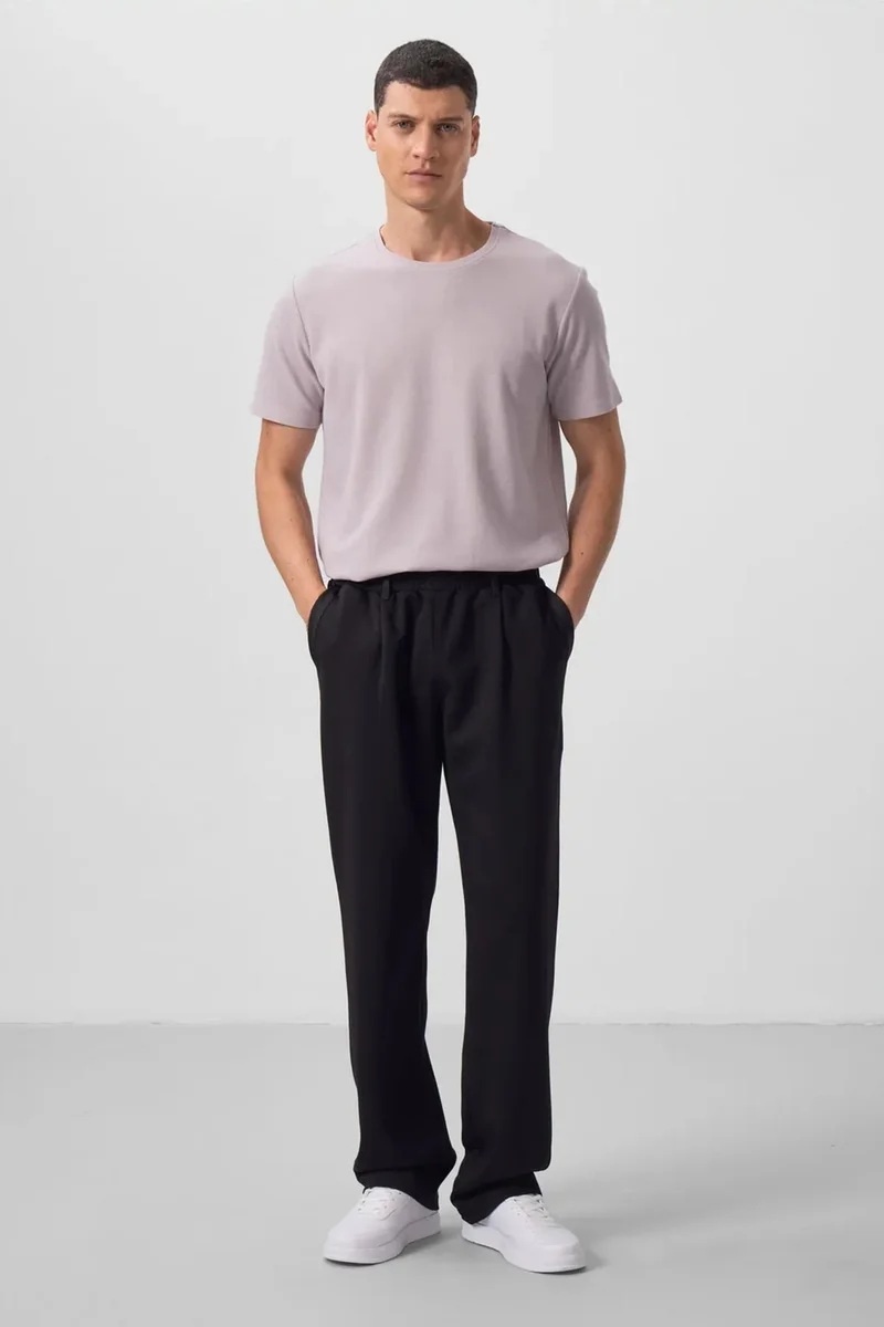 تومي لايف TOMMY Men's Wide-leg Palazzo Trousers