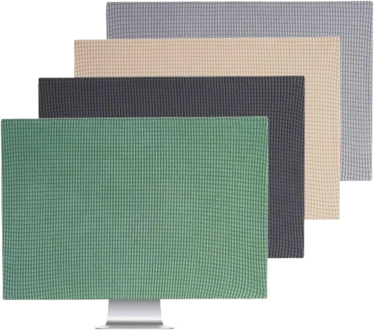 Generic Generic Monitor Dust Cover Simple Solid Color Elastic Fabric ZDCDEA65C38E528A709B6Z