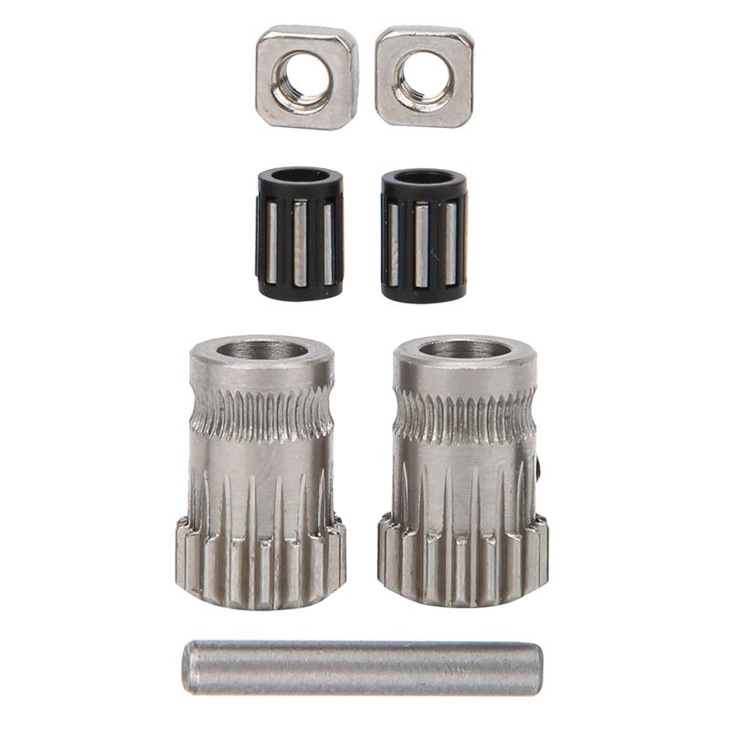 طقم استبدال وحدة تغذية خيوط الطابعة ثلاثية الأبعاد مع عجلة تغذية معدنية - Image 1