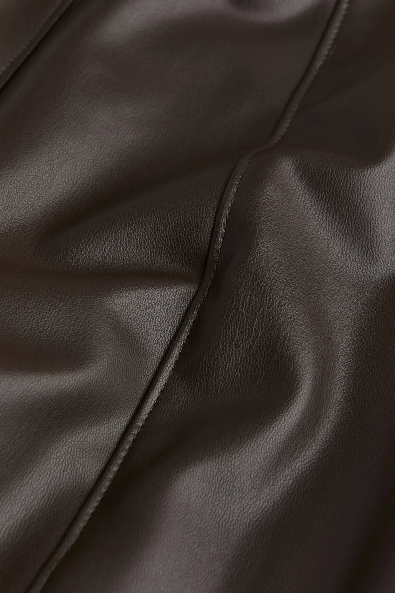 H&M Pu High Waist Leggings