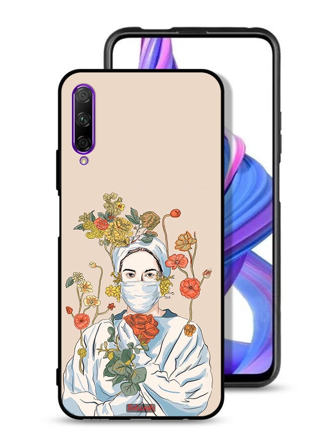 Tolwak Huawei Y9s Protective Case Cover Nurse Art - Image 1