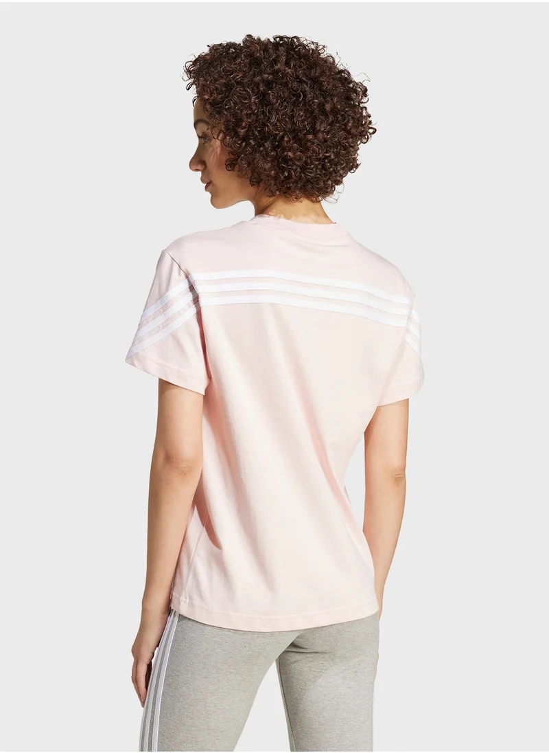 اديداس Future Icon 3 Stripe T-Shirt