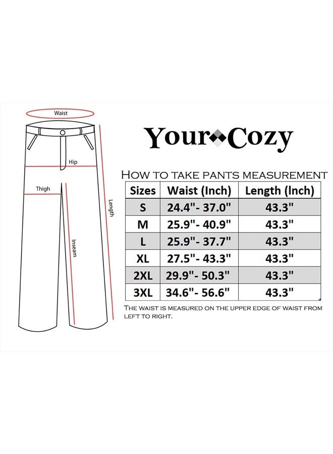 Your Cozy Harem Pants Womens Plus Bohemian Yoga Elephant Beach Casual Printed Drawstring Trousers (Peacock Violet XL) - Image 3