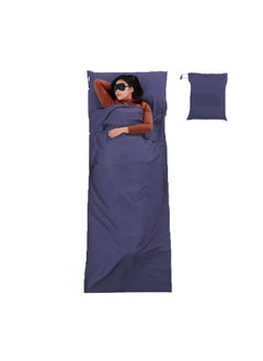 SYOSI Sleeping Bag Liner, Travel Sheets Sleep Sack for Adults, Camping for Backpacking, Hotels & Hostels, Ultralight Backpacking, Comfortable Sleep Sack for Backpacking, Hotel, Hostels & Traveling  - Image 1