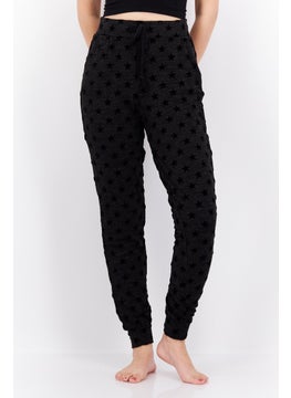 BB Dakota by Steve Madden Women Drawstring Allover Print Panjama, Black  - Image 1