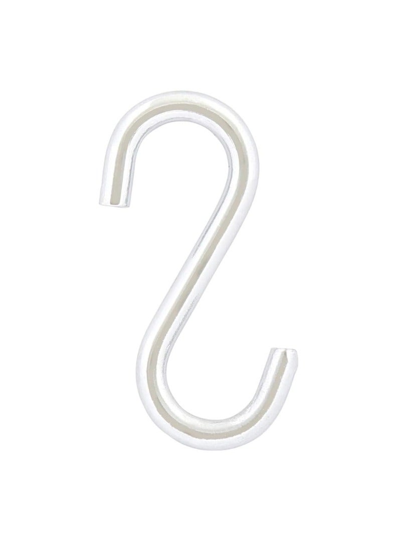 KNP KNP Metal S-Hooks (Chrome Plated, 1.5 Inch) are strong, durable, and versatile hooks designed for efficient hanging and organization in homes, kitchens, garages, offices, and workshops.  - Image 1