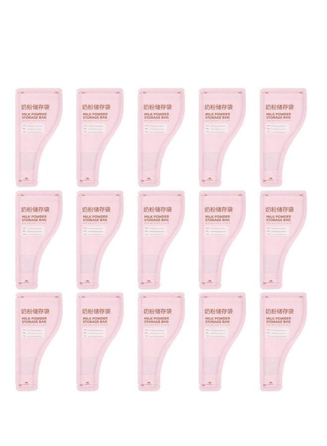 Portable Milk Powder Storage Bag, Outdoor Fresh Keeping Home Pouch Supplies Preservation Powder Milk Freezer Pouches Sealed for Long Storage Formula Disposable Container Breast Term Breastmilk 30pcs - Image 1