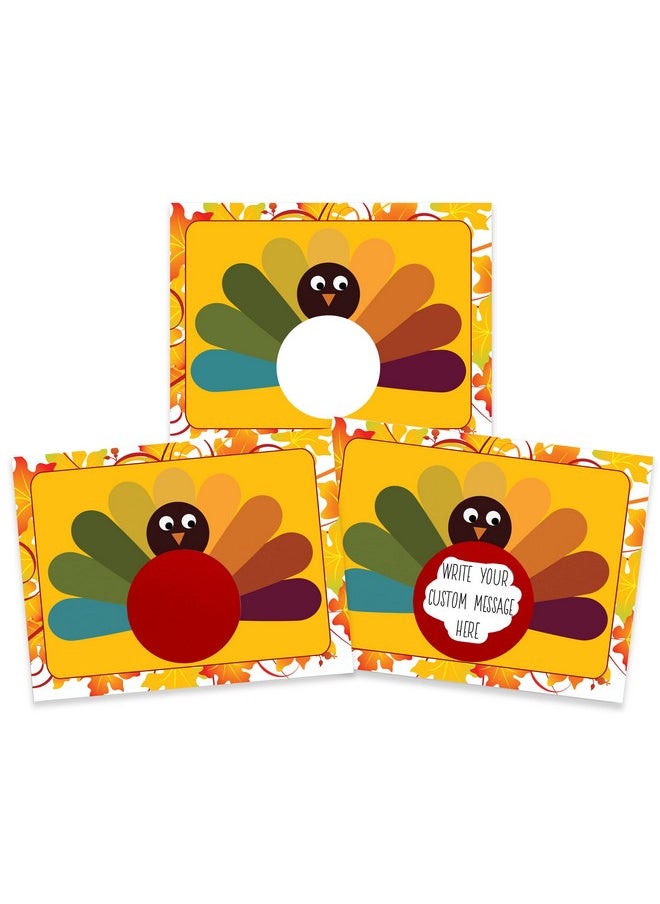 20 Pack Turkey Thanksgiving Cards Diy Make Your Own Scratch Off Cards & Stickers For Party Favors Small Business Family Games & Teacher Rewards - pzsku/ZDCDF2D61292D26BEDADCZ/45/_/1698071553/80dc3326-631e-45b0-88f8-16852c492f37