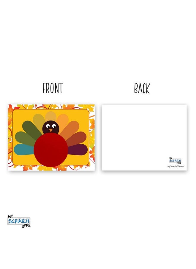 20 Pack Turkey Thanksgiving Cards Diy Make Your Own Scratch Off Cards & Stickers For Party Favors Small Business Family Games & Teacher Rewards - pzsku/ZDCDF2D61292D26BEDADCZ/45/_/1698071563/75747189-d075-43b4-a5b4-49cd0ef3749c