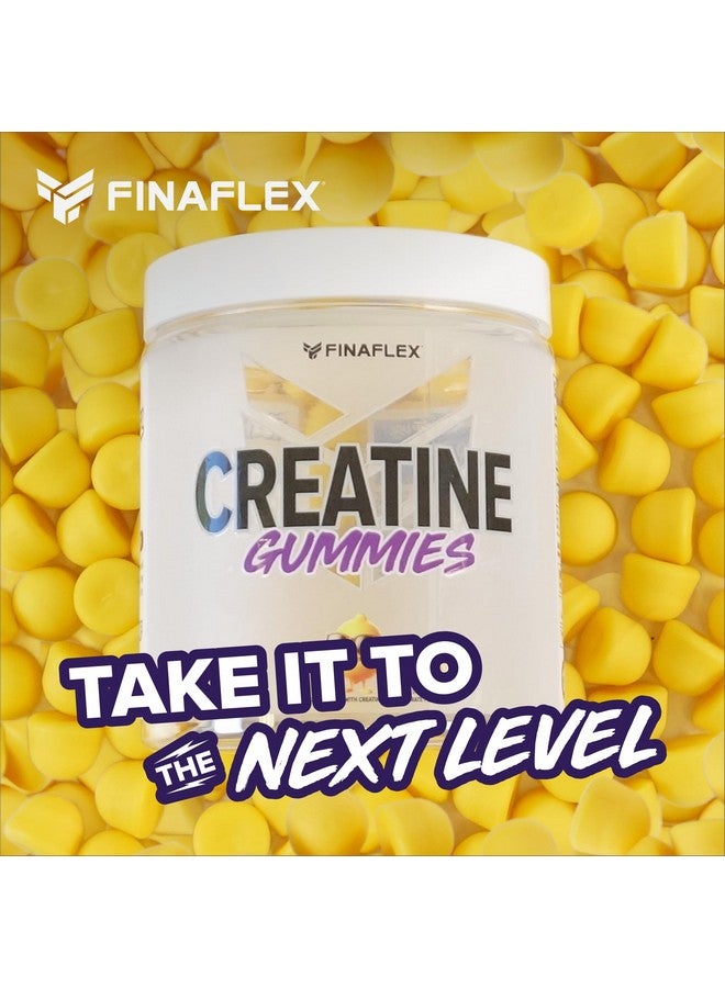 FINAFLEX Creatine Gummies - 120 Gummies - Lemon Burst Flavor - Promotes Muscular Strength, Size & Performance - 5g of Creatine Monohydrate Per Serving - 30 Servings - Image 5
