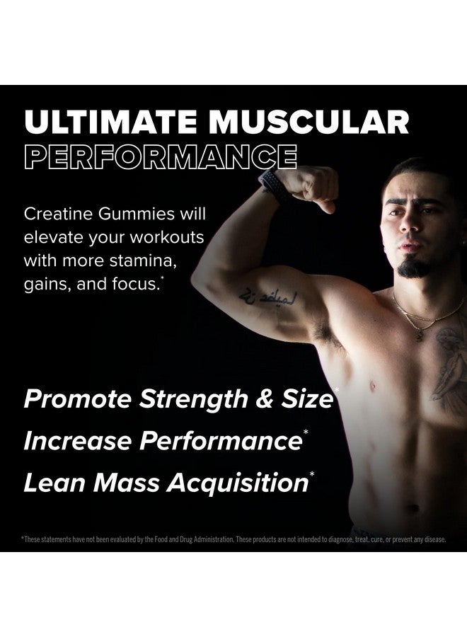 FINAFLEX Creatine Gummies - 120 Gummies - Lemon Burst Flavor - Promotes Muscular Strength, Size & Performance - 5g of Creatine Monohydrate Per Serving - 30 Servings - Image 3