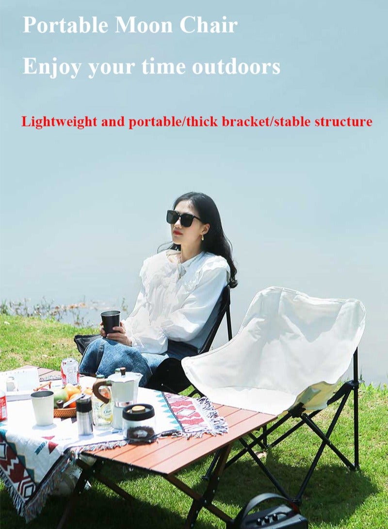 Sharpdo Outdoor Portable Oxford Cloth Folding Chair Suitable for Camping, Picnics, and The Beach  - Image 2