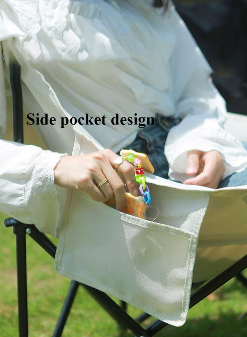 Sharpdo Outdoor Portable Oxford Cloth Folding Chair Suitable for Camping, Picnics, and The Beach  - Image 5