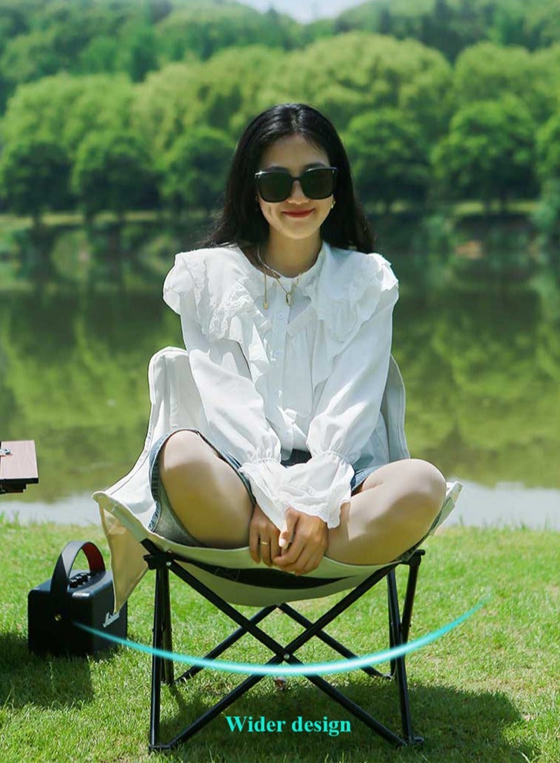 Sharpdo Outdoor Portable Oxford Cloth Folding Chair Suitable for Camping, Picnics, and The Beach  - Image 4