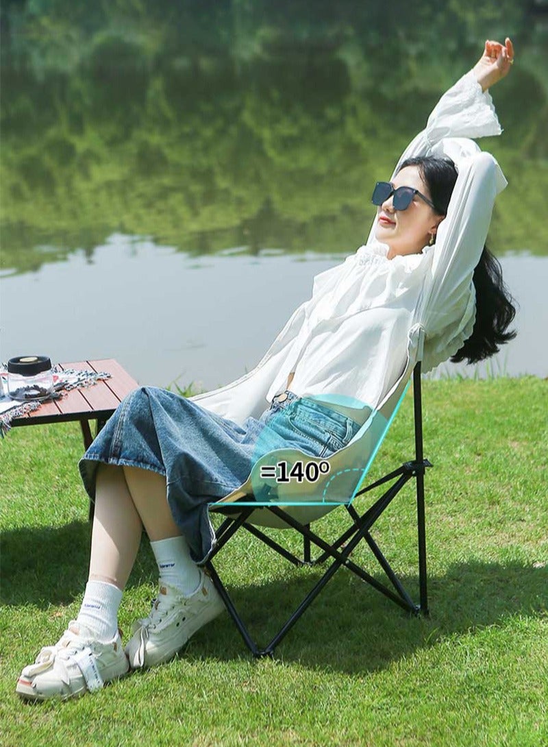 Sharpdo Outdoor Portable Oxford Cloth Folding Chair Suitable for Camping, Picnics, and The Beach  - Image 3