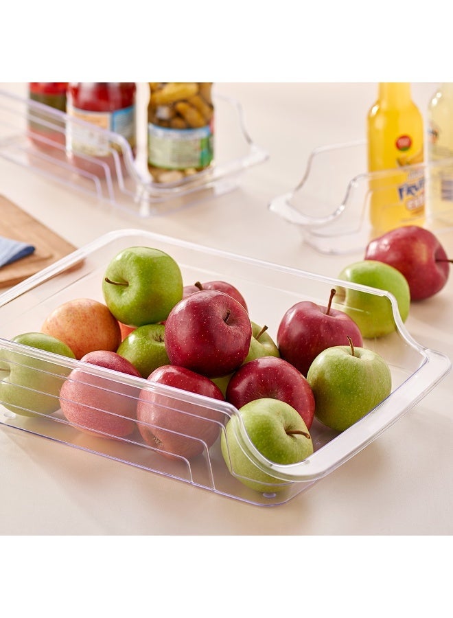 Qlux Maxi Collect Maxi Refrigerator Organizer, Clear - Image 2