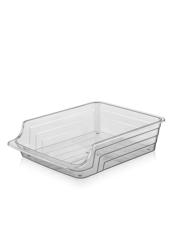 Qlux Maxi Collect Maxi Refrigerator Organizer, Clear - Image 1
