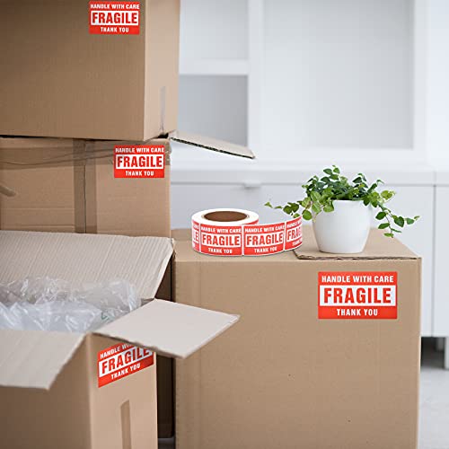 Pacific Mailer Moving Labels, Pacific Mailer 800Pcs 2 x 3 Inch Home Moving Stickers for Bedroom House Bathroom Packing Label for Moving Boxes Color Coded Fragile Stickers Printed Color - Image 5