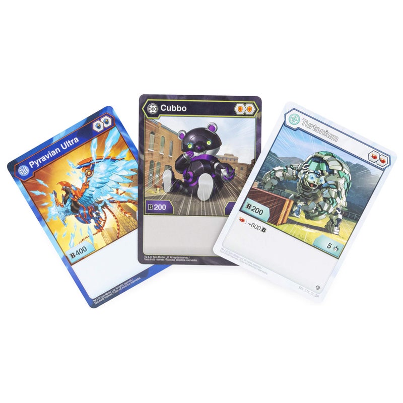 BAKUGAN Bakugan, Battle Brawlers Starter Set with Transforming Creatures, Aquos Pyravian, for Ages 6 & Up  - Image 4