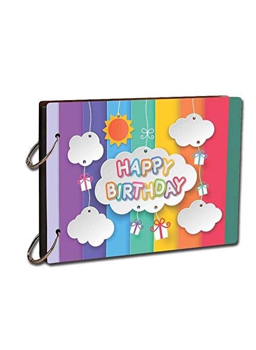 Paper Plane Design DIY Scrapbook Photo Album Diary - Creative Gifts for Anniversary - Birthday  - Image 1