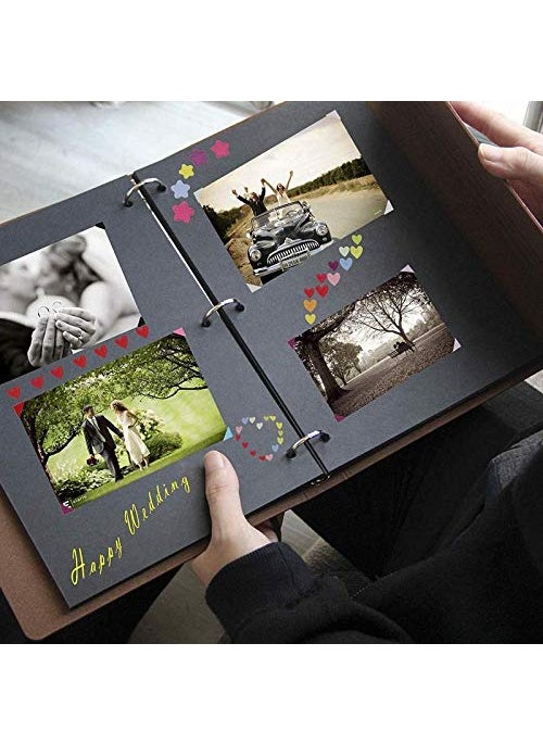 Paper Plane Design DIY Scrapbook Photo Album Diary - Creative Gifts for Anniversary - Birthday  - Image 5