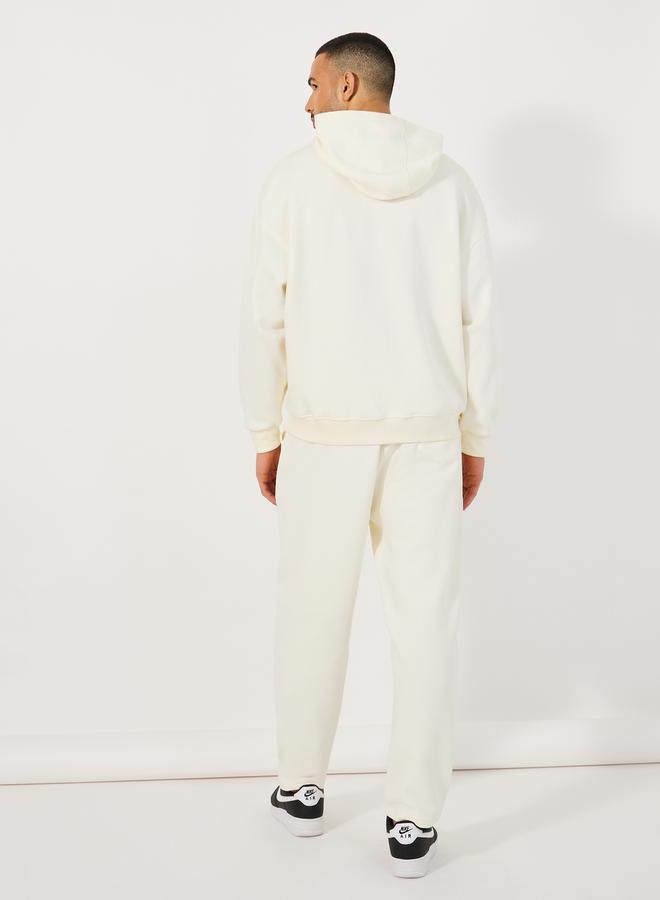 Styli Chicago Print Oversized Hoodie & Open Hem Joggers Co-Ords  - Image 4